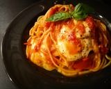 プロ直伝！完熟トマトのチーズパスタ作り方9写真