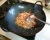 中華鍋　炒飯　卵なし作り方6写真