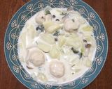 米粉で、肉団子と白菜のクリームシチュー作り方2写真