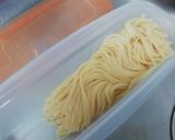 キャベツのピリ辛バスタ作り方3写真
