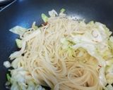 キャベツのピリ辛バスタ作り方4写真