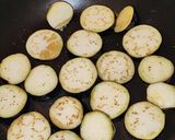減塩・茄子の鶏そぼろあんかけ煮作り方5写真