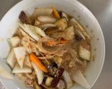 簡単根菜茄子白菜オイレモン味ハム入野菜炒作り方22写真
