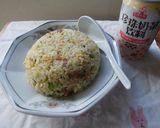 小松菜入り、チャーハン♪作り方4写真