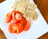 簡単おかず☆トマト肉豆腐作り方1写真