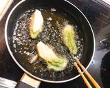 わたしの蕾菜天ぷら作り方4写真