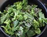 材料３つ！菜の花の塩こんぶごま油炒め作り方2写真