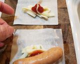 ウィンナーとチーズの揚ワンタン作り方2写真