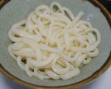 菜の花と筍の葛かけうどん作り方3写真