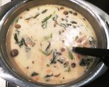 鮭とほうれん草ときのこのクリームパスタ作り方5写真