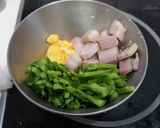 菜の花と卵のサラダ作り方3写真