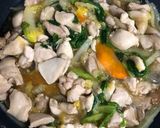 鶏と野菜のあんかけ丼作り方2写真