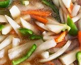 全てレンジ肉なしポン酢生姜焼風春雨炒め煮作り方11写真