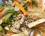 全てレンジ肉なしポン酢生姜焼風春雨炒め煮作り方17写真