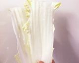 生白菜の芯 生春菊 人参のサラダ作り方1写真