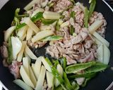 豚肉とじゃがいものカレー炒め作り方3写真