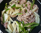 豚肉とじゃがいものカレー炒め作り方3写真