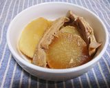 作り置き☆絶品!大根と魚のあらの煮物作り方6写真