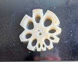 レンコンの飾り切り✿花レンコン作り方2写真