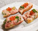 ネギトロと竹輪で簡単おつまみ☆作り方3写真