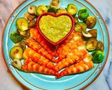 No2349海老の蒸し焼きとワカモレ作り方6写真