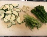 牡蠣と野菜のアラビアータ作り方1写真