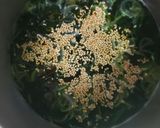 ササミの茹で汁で優しいわかめスープ♪作り方4写真