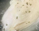 鶏むね肉の丸煮●オリーブ油＆レモンドレ作り方2写真