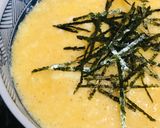 山芋をおろして●たまご＆とろろのごはん作り方3写真