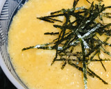 山芋をおろして●たまご＆とろろのごはん作り方3写真