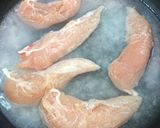 ブロッコリーササミ半卵ごまダレダイエット作り方3写真