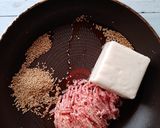 甘辛味でご飯が進む！肉豆腐そぼろ作り方1写真