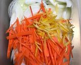 酢玉ねぎ（にんじん、レモンの皮入り）作り方5写真