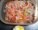 酢玉ねぎ（にんじん、レモンの皮入り）作り方6写真