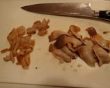ホッキ貝の卵とじ丼作り方3写真