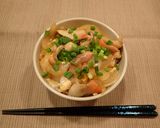 ホッキ貝の卵とじ丼作り方8写真
