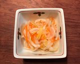 酢玉ねぎ（にんじん、レモンの皮入り）作り方9写真