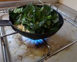 最速の青菜炒飯作り方10写真