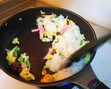 こんかいわし（糠いわし）チャーハン作り方6写真