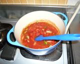 お豆腐入り☆ふわふわ煮込みハンバーグ。作り方4写真