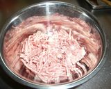 お豆腐入り☆ふわふわ煮込みハンバーグ。作り方5写真