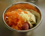 お豆腐入り☆ふわふわ煮込みハンバーグ。作り方6写真