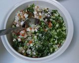 納豆昆布と夏野菜のとろりんこ～♫作り方4写真