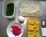 天かすポン酢チャーハン作り方1写真
