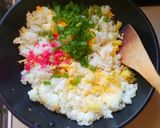 天かすポン酢チャーハン作り方4写真