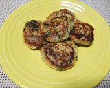 長ネギと紅生姜のふわふわ豆腐入りお焼き作り方5写真