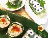 ハッピー生春巻きの恵方巻き作り方21写真