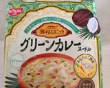 グリーンカレー炒飯　日清の袋麺を使って作り方1写真