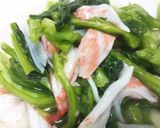 蕪の葉の酢の物作り方6写真