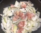 縮みほうれん草たっぷり親子丼作り方3写真